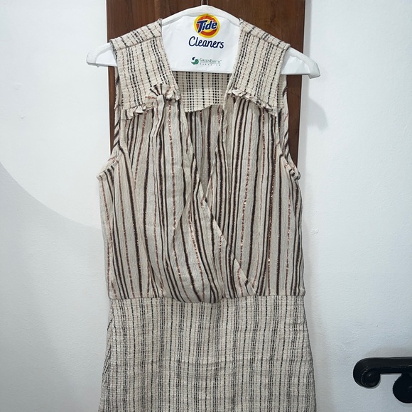 Veronica Beard Cox Smocked Striped Mini Dress - Picture 11 of 15